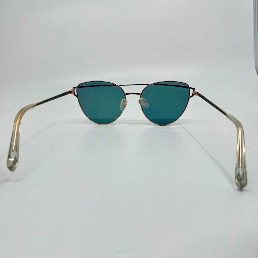 American Eagle‎ Outfitters Aviator Style Sunglasses Pink Lens Rose Gold H9526